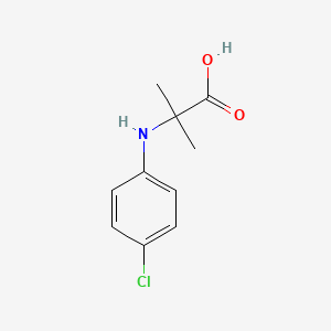 Alanine, N-(4-chlorophenyl)-2-methyl-