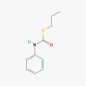 molecular formula C10H13NOS B3336062 S-propyl phenylthiocarbamate CAS No. 17425-08-0