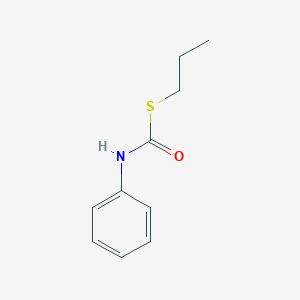 Carbamothioic acid, phenyl-, S-propyl ester