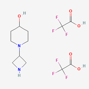 1-(Azetidin-3-yl)piperidin-4-ol di-trifluoroaceate