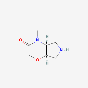 rac-(4aS,7aR)-4-methylhexahydropyrrolo[3,4-b][1,4]oxazin-3(2H)-one