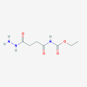 Ethyl(4-hydrazinyl-4-oxobutanoyl)carbamate