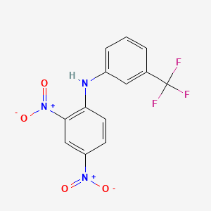 2,4-Dinitro-N-(3-(trifluoromethyl)phenyl)aniline