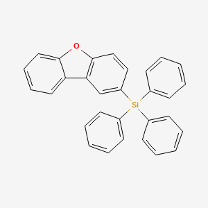 Dibenzofuran-2-yl(triphenyl)silane