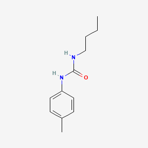 molecular formula C12H18N2O B3336292 1-Butyl-3-(4-methylphenyl)urea CAS No. 22671-74-5