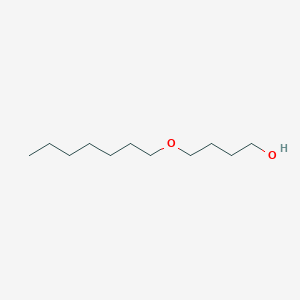 molecular formula C11H24O2 B3336596 4-(heptyloxy)butan-1-ol CAS No. 318256-94-9