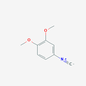 molecular formula C9H9NO2 B3336647 4-isocyano-1,2-dimethoxybenzene CAS No. 33904-01-7