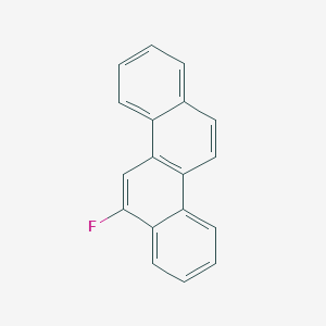 molecular formula C18H11F B3336797 6-Fluorochrysene CAS No. 3799-55-1