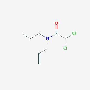 molecular formula C8H13Cl2NO B3336821 Acetamide, 2,2-dichloro-N-2-propenyl-N-propyl- CAS No. 39098-08-3