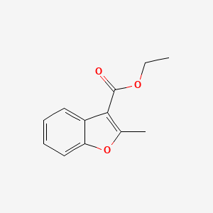 molecular formula C12H12O3 B3336872 Ethyl 2-Methylbenzofuran-3-carboxylate CAS No. 40484-97-7