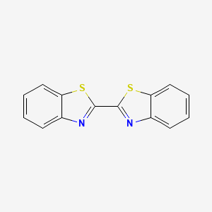 molecular formula C14H8N2S2 B3336901 2,2'-Bibenzothiazole CAS No. 4271-09-4