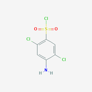 molecular formula C6H4Cl3NO2S B3337000 4-Amino-2,5-dichlorobenzenesulfonyl chloride CAS No. 4857-94-7