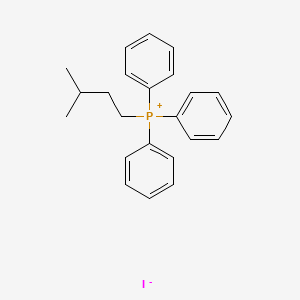 molecular formula C23H26IP B3337098 (3-Methylbutyl)(triphenyl)phosphanium iodide CAS No. 52710-37-9