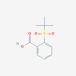 molecular formula C11H14O4S B3337109 2-(Tert-butylsulfonyl)benzoic acid CAS No. 5293-55-0