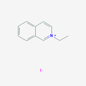 molecular formula C11H12IN B3337133 Isoquinolinium, 2-ethyl-, iodide CAS No. 53854-49-2