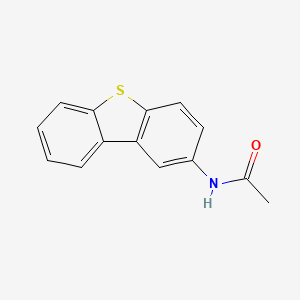 molecular formula C14H11NOS B3337158 2-Acetylaminodibenzothiophene CAS No. 54818-88-1
