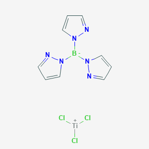 Hydrotris(pyrazol-1-ylborato)trichlorotitanium(IV)