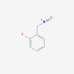 molecular formula C8H6FN B3337259 2-Fluorobenzylisocyanide CAS No. 602261-90-5
