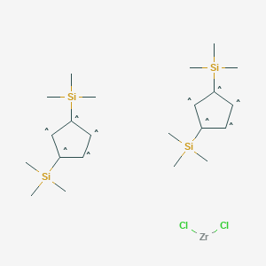 molecular formula C22H42Cl2Si4Z B3337275 CID 11028272 CAS No. 60938-62-7