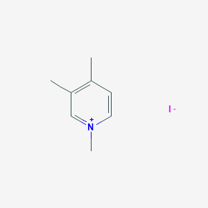 molecular formula C8H12IN B3337366 1,3,4-Trimethylpyridinium iodide CAS No. 6283-41-6