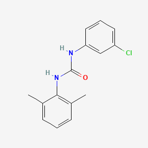 molecular formula C15H15ClN2O B3337746 1-(3-Chlorophenyl)-3-(2,6-dimethylphenyl)urea CAS No. 78971-65-0