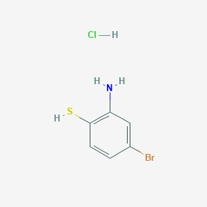 molecular formula C6H7BrClNS B3337748 4-Bromo-2-aminothiophenol hydrochloride CAS No. 79811-34-0