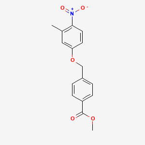 Methyl 4-[(3-methyl-4-nitrophenoxy)methyl]benzoate