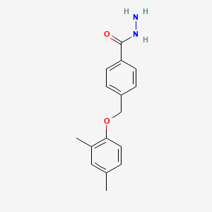 4-[(2,4-Dimethylphenoxy)methyl]benzohydrazide