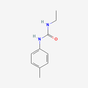 molecular formula C10H14N2O B3338128 1-Ethyl-3-(4-methylphenyl)urea CAS No. 84662-50-0
