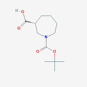 (R)-1-(tert-butoxycarbonyl)azepane-3-carboxylic acid