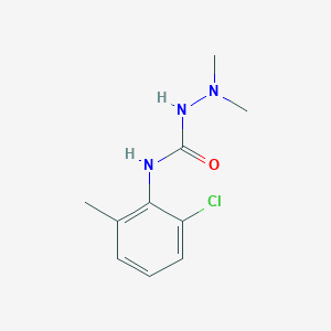 Hydrazinecarboxamide, N-(2-chloro-6-methylphenyl)-2,2-dimethyl-