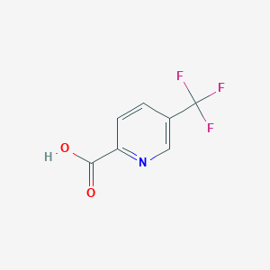 molecular formula C7H4F3NO2 B033383 5-(trifluoromethyl)pyridine-2-carboxylic Acid CAS No. 80194-69-0