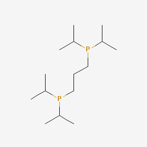 molecular formula C15H34P2 B3338406 1,3-Bis(DI-I-propylphosphino)propane CAS No. 91159-11-4