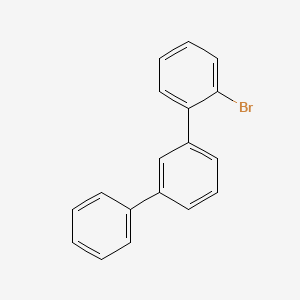 molecular formula C18H13B B3338590 1-bromo-2-(3-phenylphenyl)benzene CAS No. 1133796-49-2