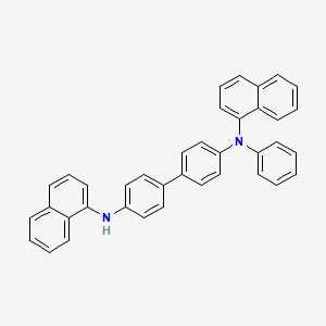 molecular formula C38H28N2 B3338672 N4,N4'-Di(naphthalen-1-yl)-N4-phenyl-[1,1'-biphenyl]-4,4'-diamine CAS No. 352359-43-4