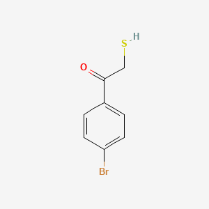 molecular formula C8H7BrOS B3338941 1-(4-Bromophenyl)-2-mercaptoethanone CAS No. 18099-15-5