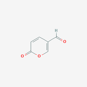 2-Oxo-2H-pyran-5-carbaldehyde