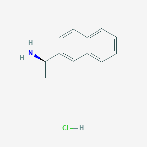 molecular formula C12H14ClN B3339176 (R)-1-(Naphthalen-2-yl)ethanamine hydrochloride CAS No. 82572-03-0