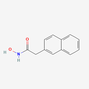 molecular formula C12H11NO2 B3339581 N-hydroxy-2-(naphthalen-2-yl)acetamide 