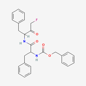 molecular formula C27H27FN2O4 B3339606 Cathepsin L-IN-2 