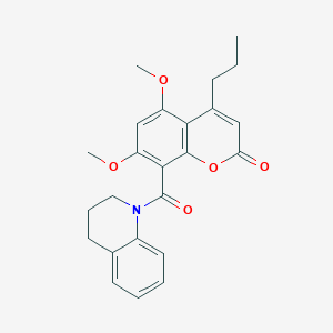 molecular formula C24H25NO5 B3339665 BNS-22 CAS No. 1151668-24-4
