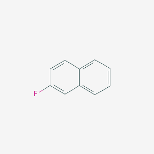 molecular formula C10H7F B033398 2-Fluoronaphthalene CAS No. 323-09-1
