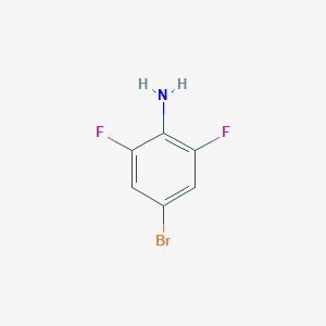 molecular formula C6H4BrF2N B033399 4-Bromo-2,6-difluoroaniline CAS No. 67567-26-4
