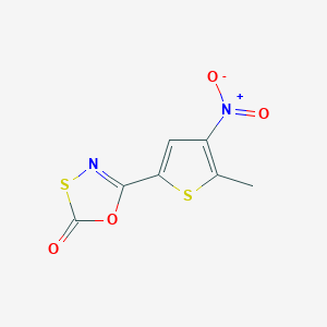 molecular formula C7H4N2O4S2 B3340036 HT1171 CAS No. 192880-96-9