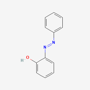 molecular formula C12H10N2O B3340100 2-(Phenylazo)phenol CAS No. 2362-57-4