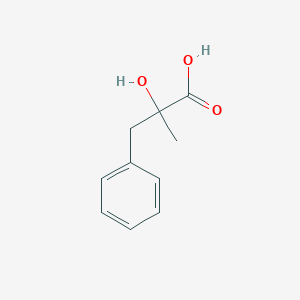 molecular formula C10H12O3 B3340405 2-Hydroxy-2-methyl-3-phenylpropanoic acid CAS No. 56269-86-4