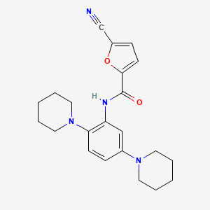 molecular formula C22H26N4O2 B3340939 cFMS Receptor Inhibitor IV CAS No. 959626-45-0