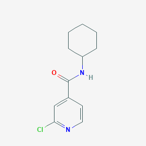 B3341030 2-Chloro-N-cyclohexylpyridine-4-carboxamide CAS No. 1019075-20-7