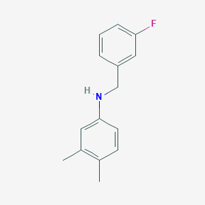 N-(3-Fluorobenzyl)-3,4-dimethylaniline