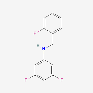 3,5-Difluoro-N-(2-fluorobenzyl)aniline